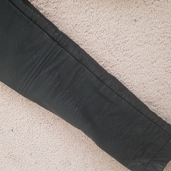 American Eagle Leather Jacket - Picture 2 of 5
